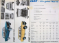 Preview: Fiat Modellprogramm 1963 Automobilprospekt (10316)